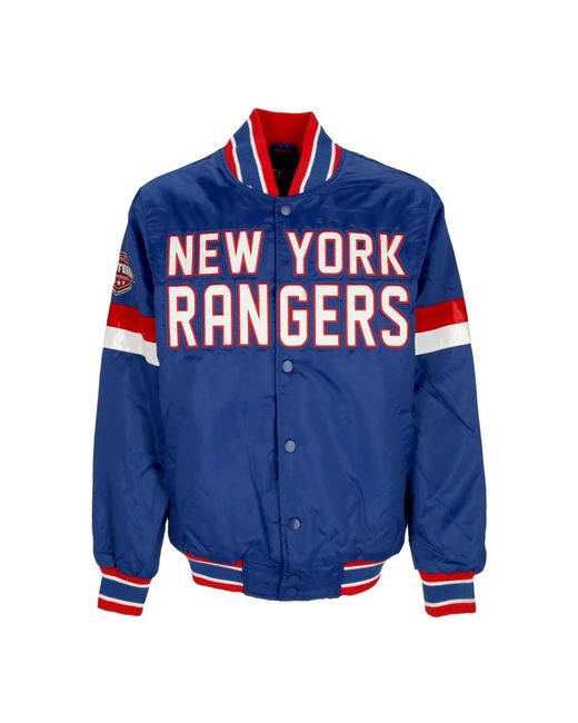 Starter Jassen ,Veelkleurig ,Polyester Neyran Jacket in het Blue voor heren