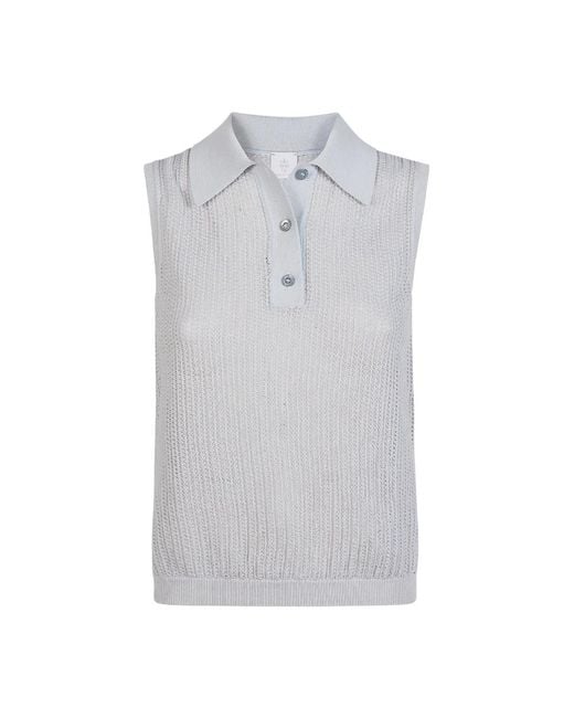 Eleventy Gray Round-Neck Knitwear