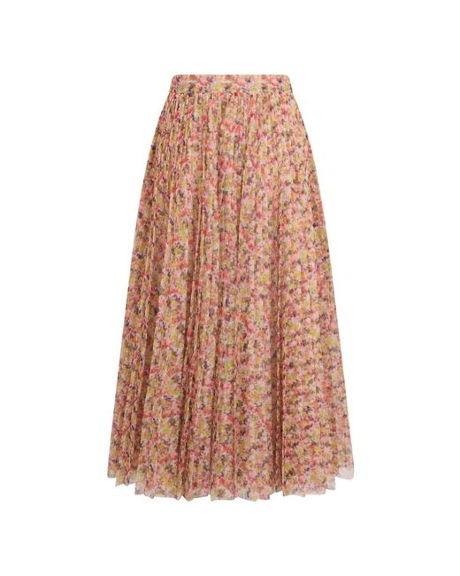 Philosophy Di Lorenzo Serafini Pink Midi Skirts