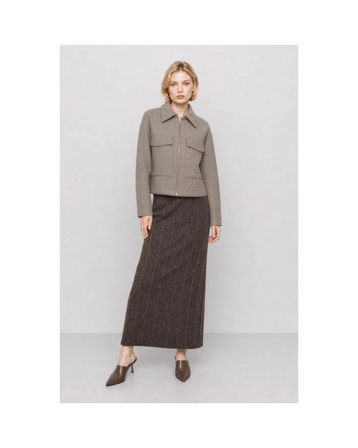 Kocca Brown Light Jackets