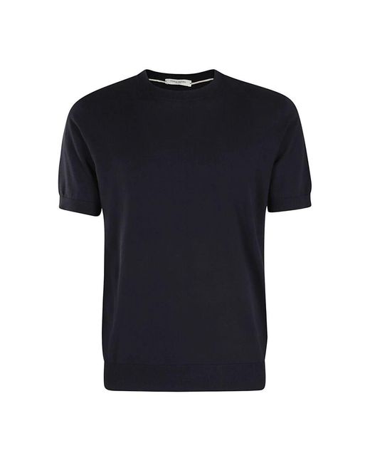 Paolo Pecora Rundhalspullover,rundhals pullover,rundhalsausschnitt pullover in Black für Herren