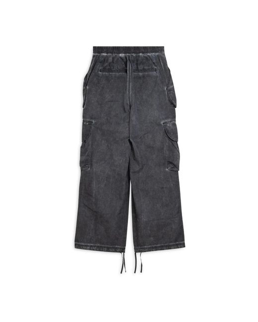 A PAPER KID Wide Trousers in het Gray voor heren