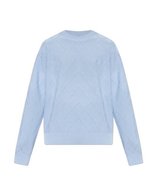 Balmain Vintage Strickpullover in Blue für Herren