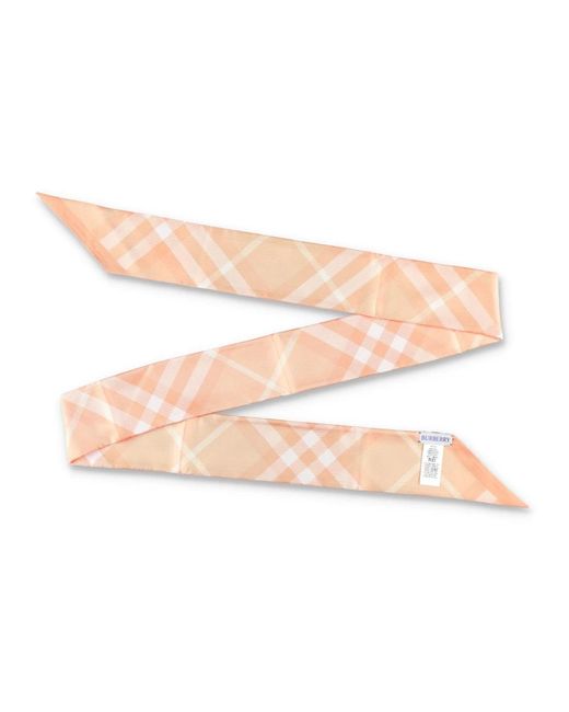 Burberry Pink Hair Accessories