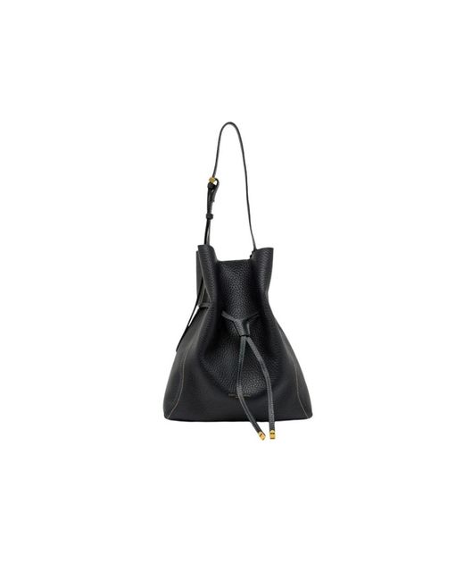 Gianni Chiarini Black Bucket Bags
