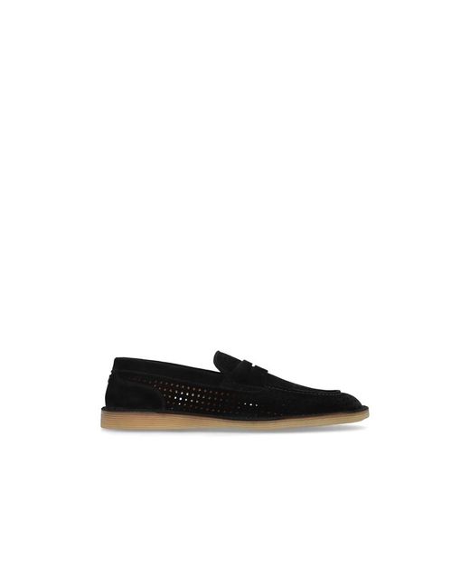 Dolce & Gabbana Black Loafers for men