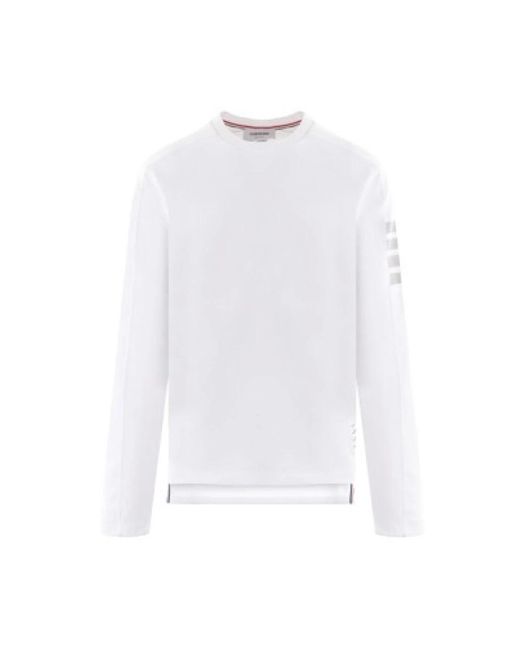 Thom Browne White Long Sleeve Tops for men