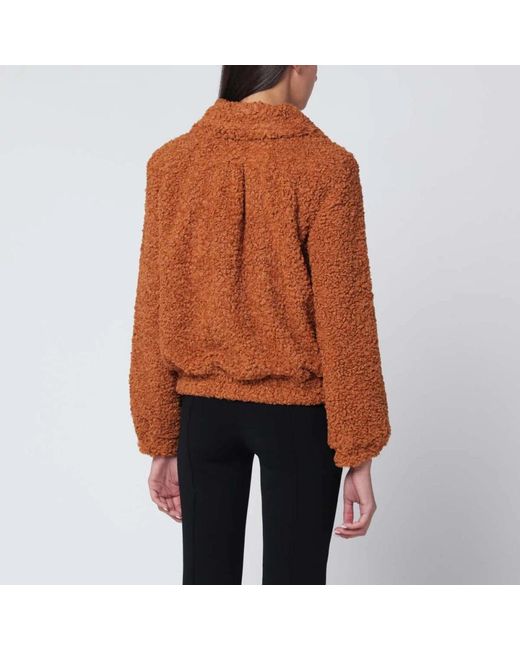 Patou Gewatteerde Winterjas in het Brown