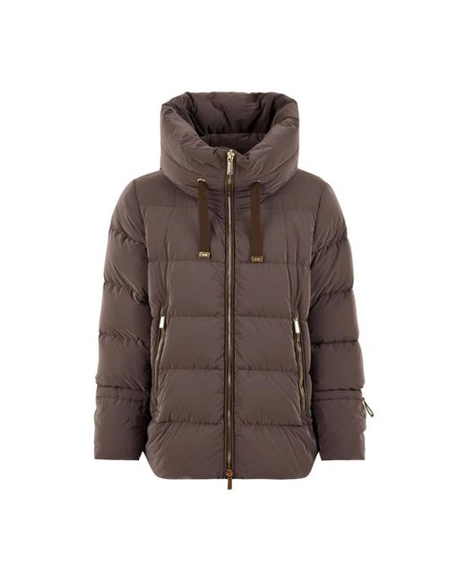 Moorer Jassen ,Bruin ,Polyester Gadia Jacket in het Brown