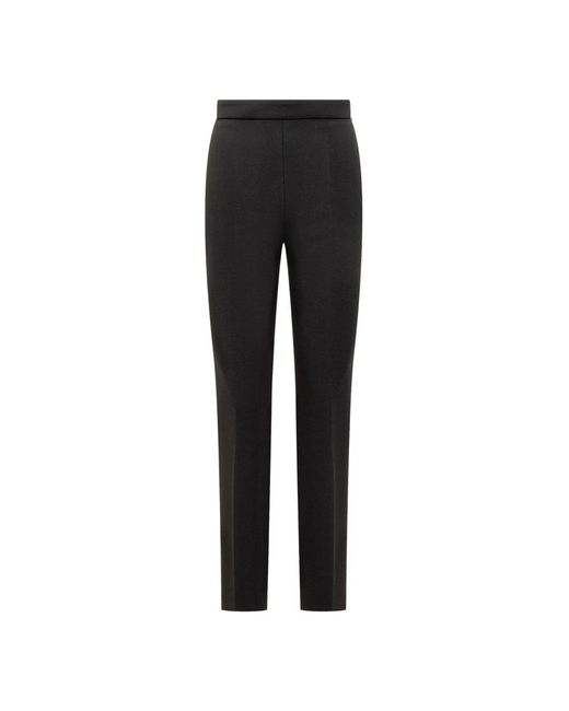 Sportmax Black Cropped Trousers