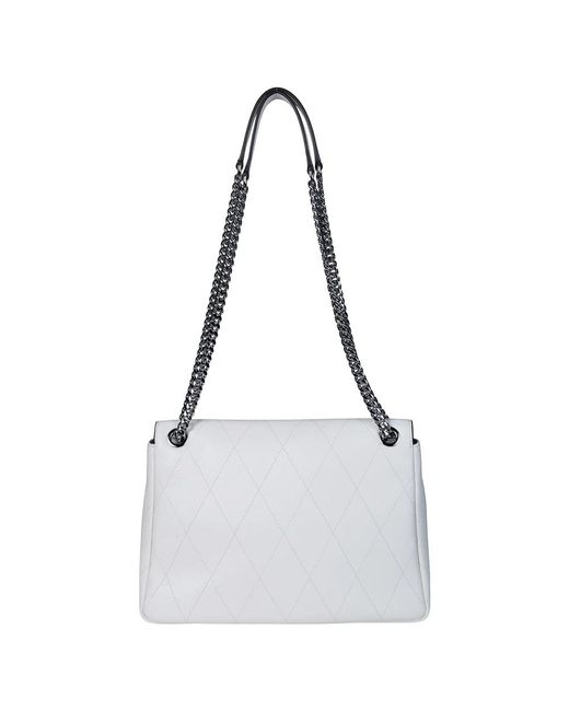 Tory Burch Gray Shoulder Bags