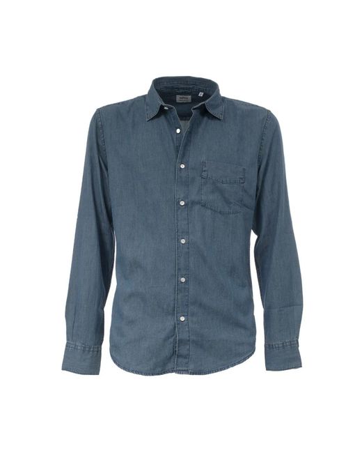 Aspesi Blue Casual Shirts for men