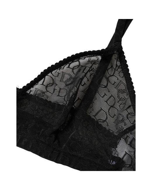 Dolce & Gabbana Black Bras