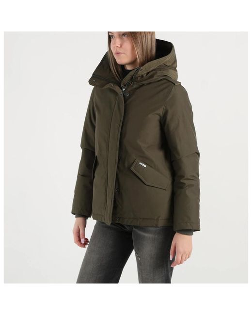 Down Jackets Woolrich de color Green