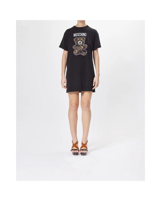 Moschino Black Short Dresses