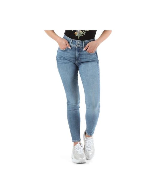 Jeans > skinny jeans Guess en coloris Blue