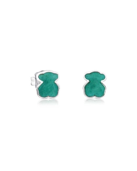Earrings Tous de color Green