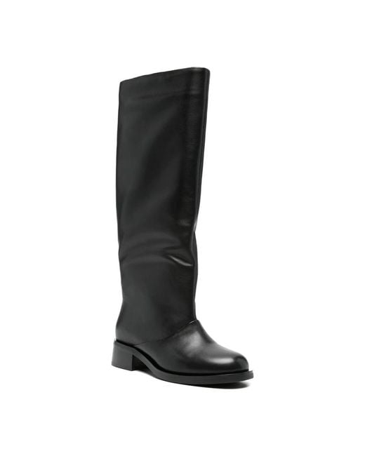 ADRIANNA FERETTI Black High Boots
