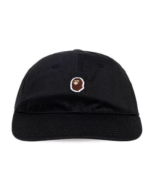 Caps A Bathing Ape de hombre de color Black