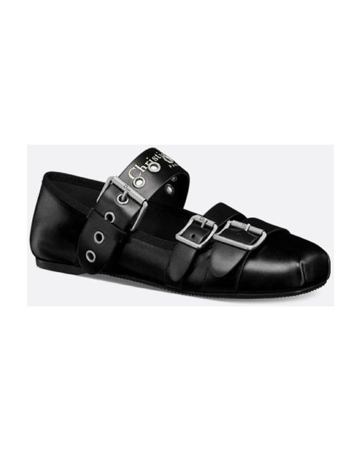 Dior Black Ballerinas
