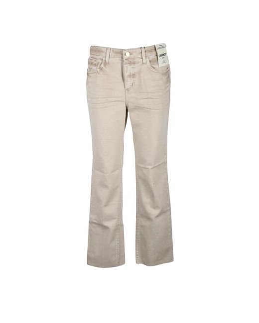 L'Agence Gray Cropped Jeans
