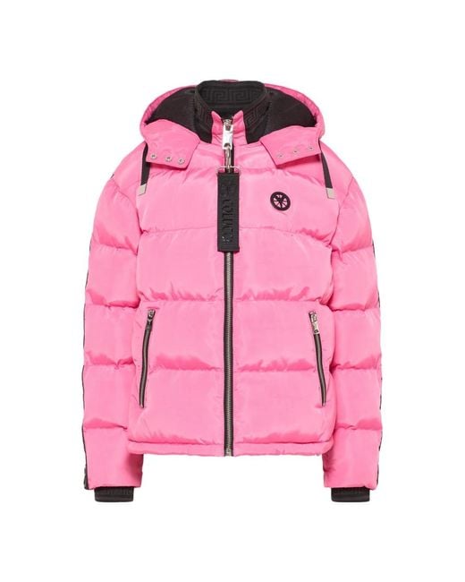 carlo colucci Pink Winter Jackets