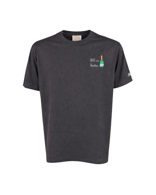 Mc2 Saint Barth Black T-Shirts for men