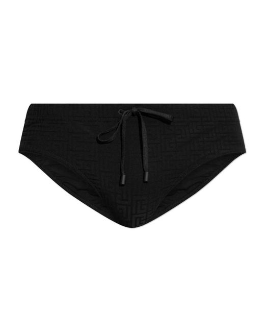 Balmain Zwembroek in het Black voor heren