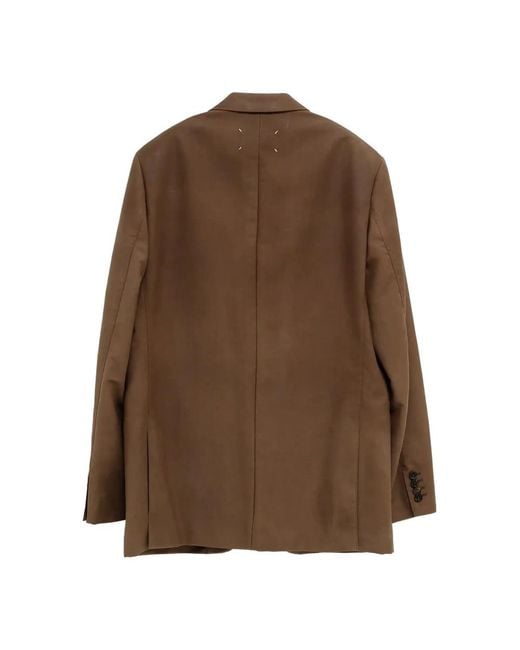 Maison Margiela Brown Blazers for men