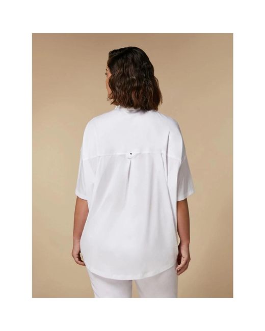Marina Rinaldi White Sweatshirts