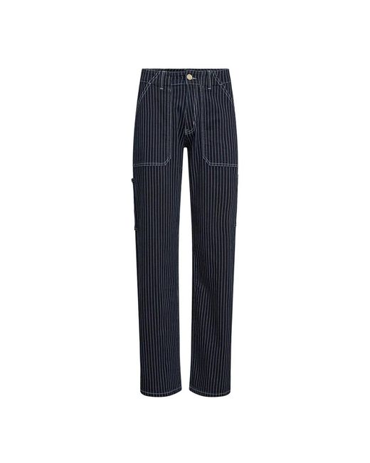 Sofie Schnoor Blue Straight Trousers