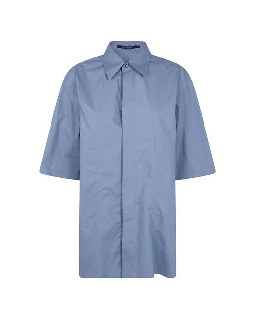 Sofie D'Hoore Blue Bodhi Kurzarmhemd