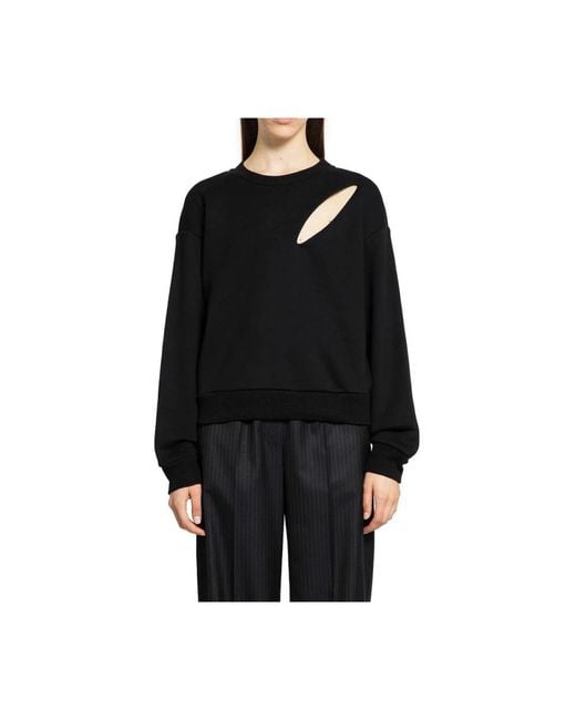 McQueen Black Sweatshirts