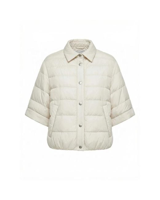 Peserico White Down Jackets