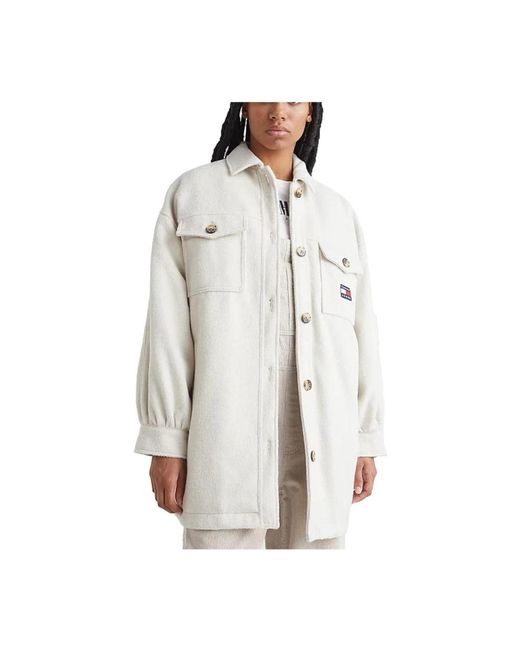 Tommy Hilfiger White Light Jackets
