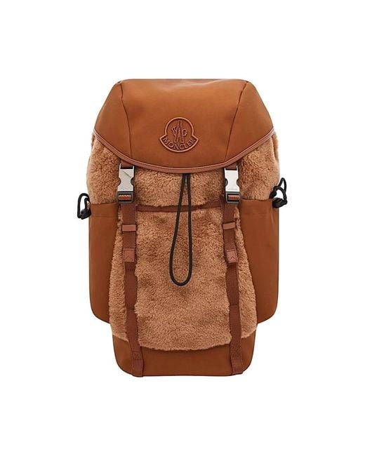 Moncler Brown Backpacks for men