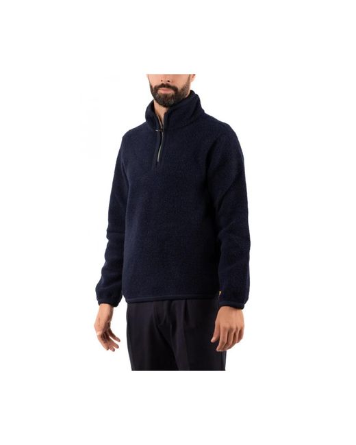 Turtlenecks K-Way de hombre de color Blue