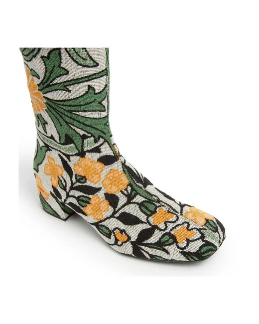 LaDoubleJ Schoenen ,Veelkleurig ,Polyester Tijdloze Edie Laarzen in het Green