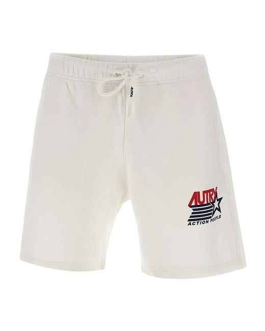 Shorts > casual shorts Autry pour homme en coloris White