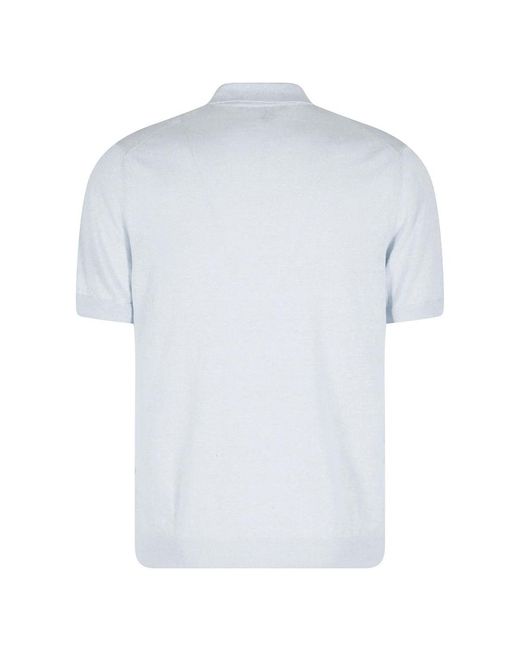 Tagliatore Blue Polo Shirts for men