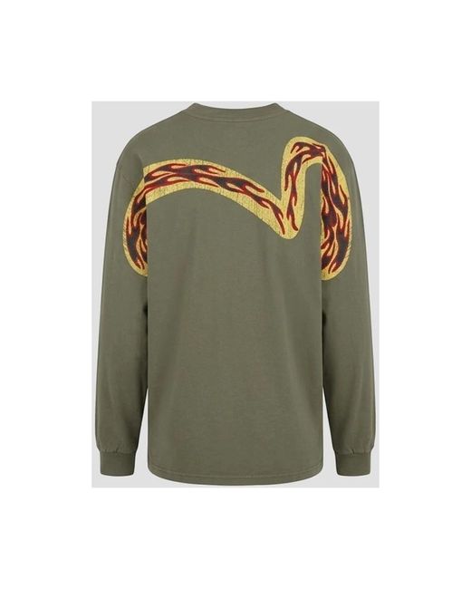Evisu Green Sweatshirts for men