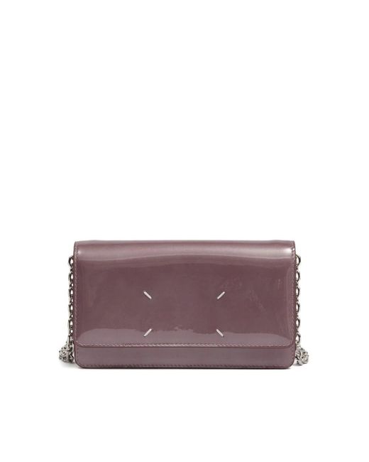 Maison Margiela Purple Cross Body Bags