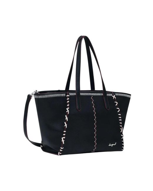 Desigual Black Shopping Bags