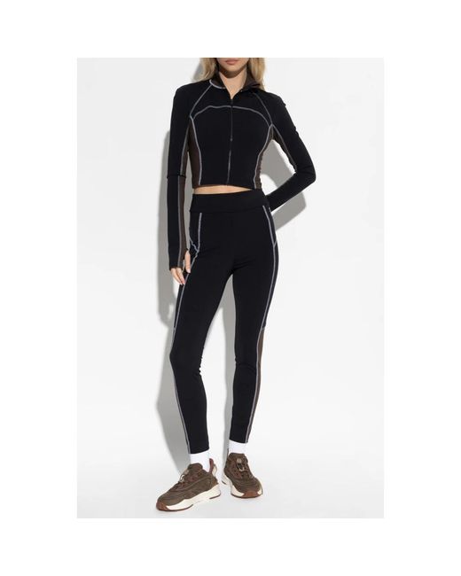 Fendi Training Top Met Col in het Black
