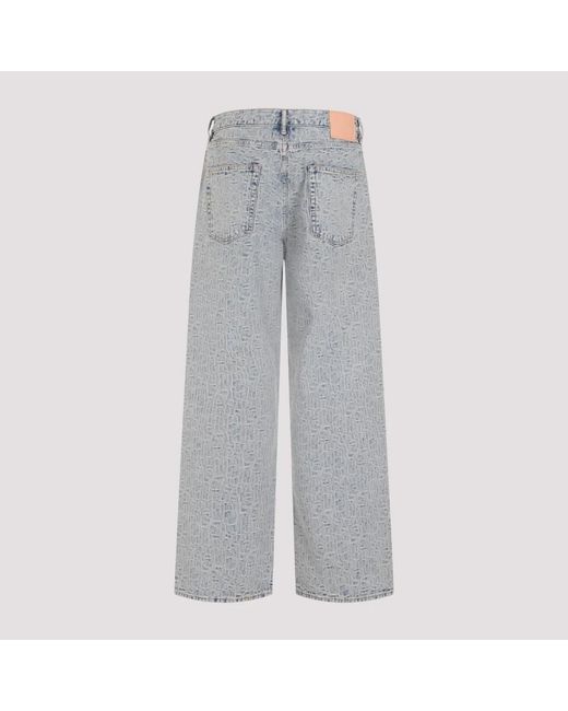 Acne Loose-fit jeans in Gray für Herren