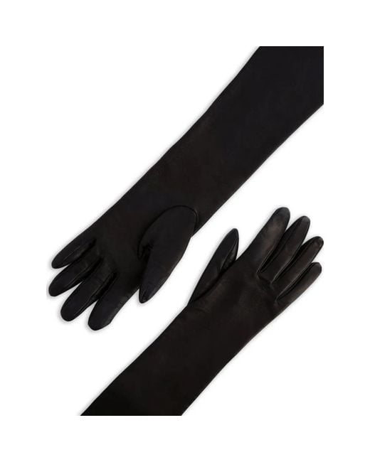 Ermanno Scervino Black Gloves