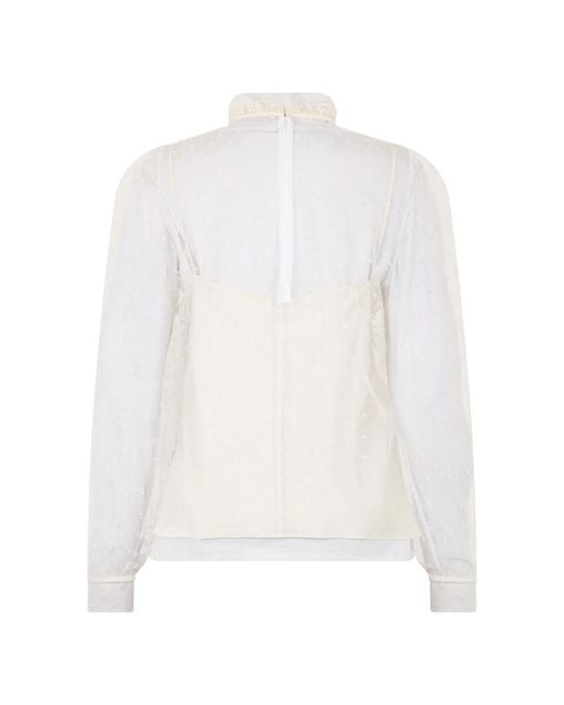 RED Valentino White Blouses