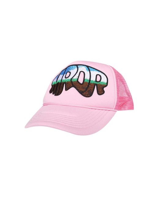 Who Decides War Accessoires ,Veelkleurig ,Polyester Verstelbare Baseball Cap Van Polyester in het Pink voor heren