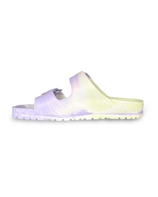 Birkenstock Blue Sliders