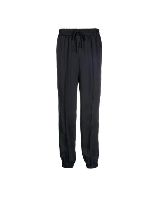 Jil Sander Black Straight Trousers